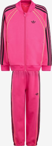 ADIDAS ORIGINALS - Fato de jogging 'LOOSE' em rosa: frente