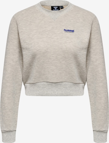 Hummel Sportsweatshirt in Grau: Vorderseite