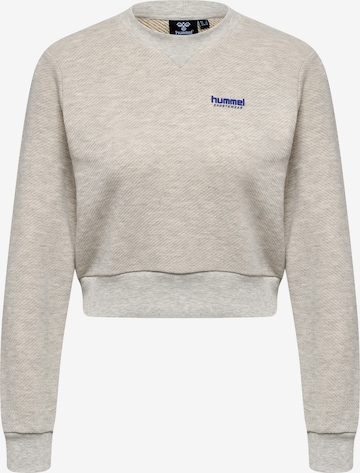 Hummel Athletic Sweatshirt in Grey: front