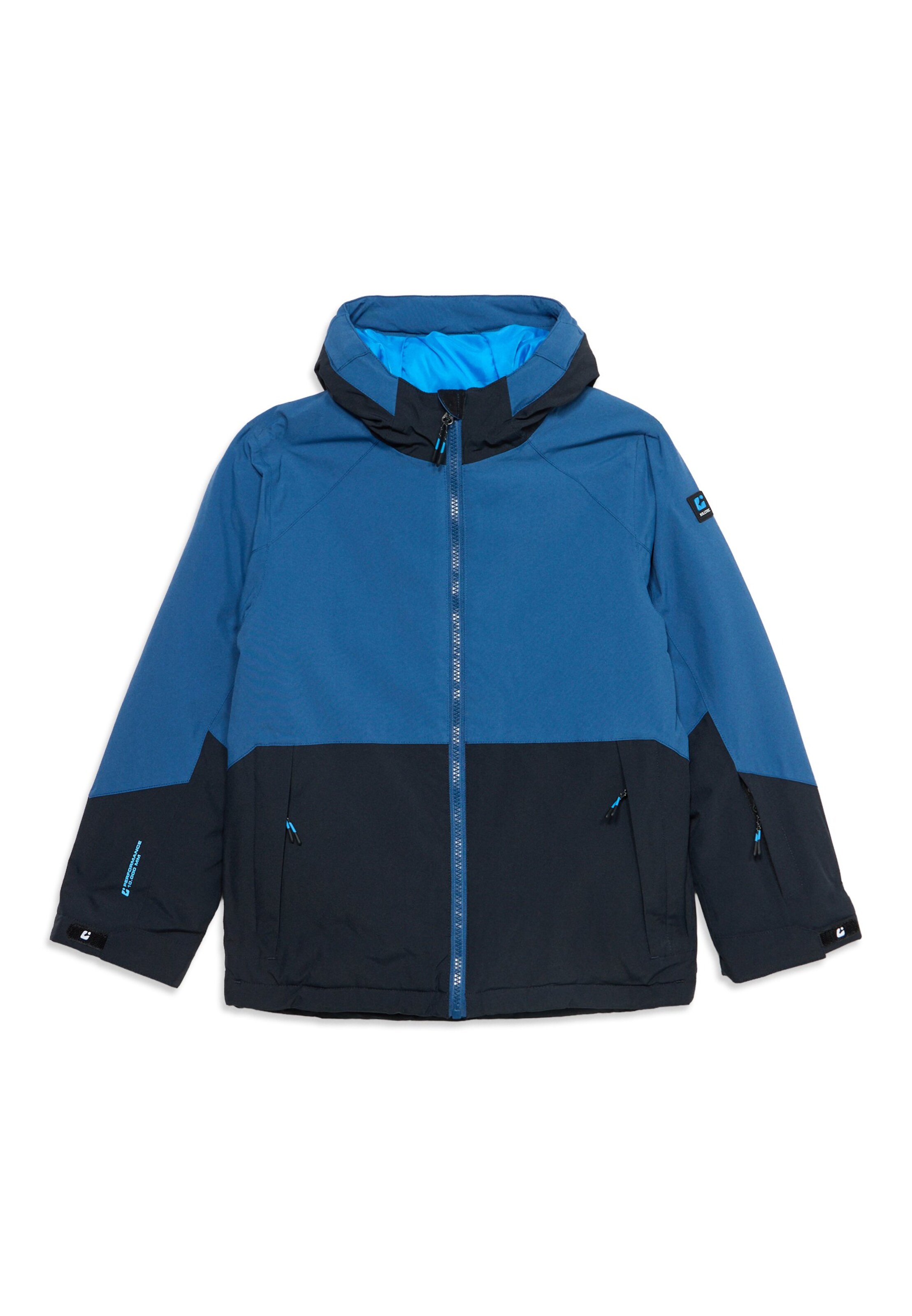 KILLTEC Athletic Jacket 'KSW 205 BYS' in Blue: front