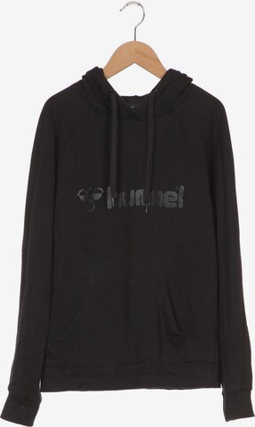 Hummel Sweatshirt & Zip-Up Hoodie in M in Black: front