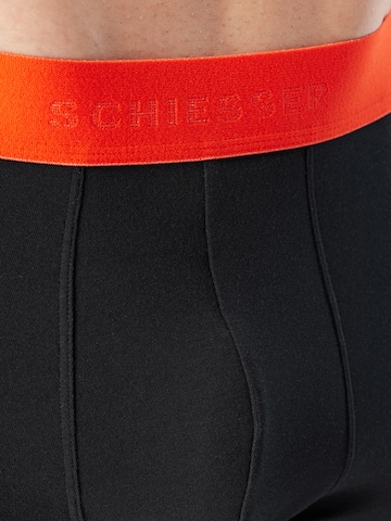 SCHIESSER Boxer shorts ' 95/5 Multi ' in Black