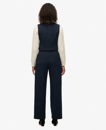 Loosefit Pantalon à pince Superdry en bleu