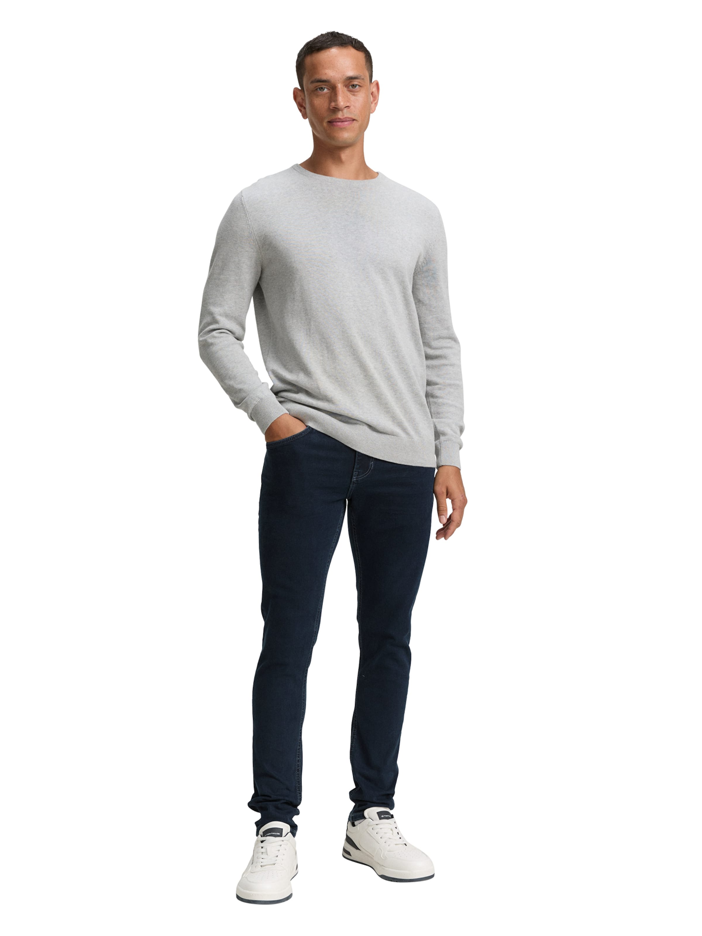 TOM TAILORSlimfit Traperice 'Troy' - plava boja