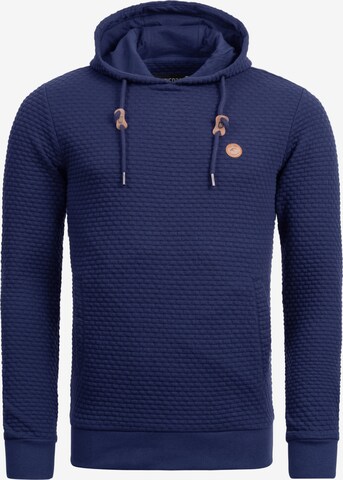 INDICODE JEANS Pullover in Blau: predná strana