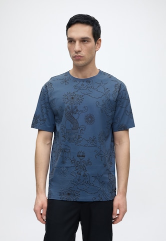 Tricou de la SCOTCH & SODA pe albastru: față