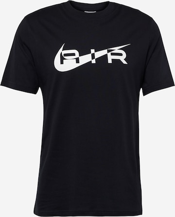 T-Shirt 'Air' Nike Sportswear en noir : devant