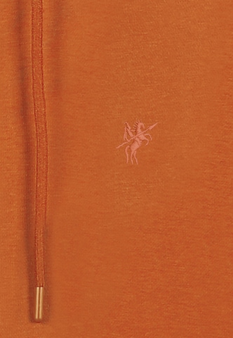 DENIM CULTURE Collegetakki 'PEDRO' värissä oranssi