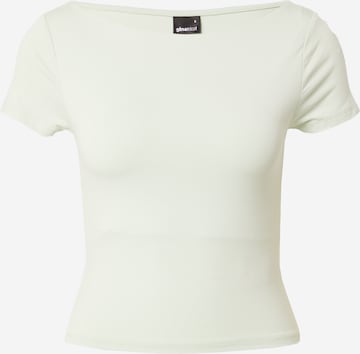 T-shirt Gina Tricot en vert : devant