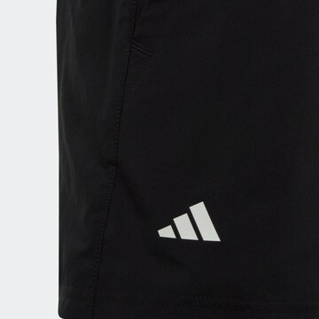 ADIDAS PERFORMANCE Regular Workout Pants in Black