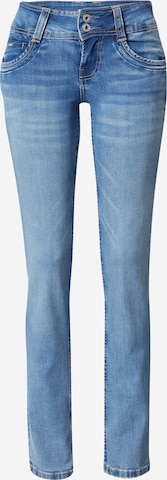 Jean 'Gen' Pepe Jeans en bleu : devant