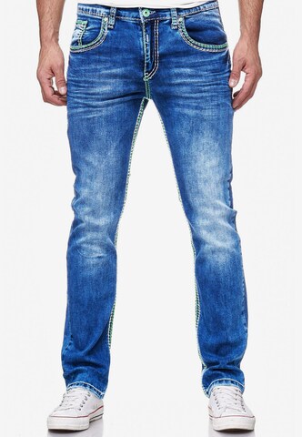 Rusty Neal Regular Jeans 'LEVIN 2' in Blauw: voorkant