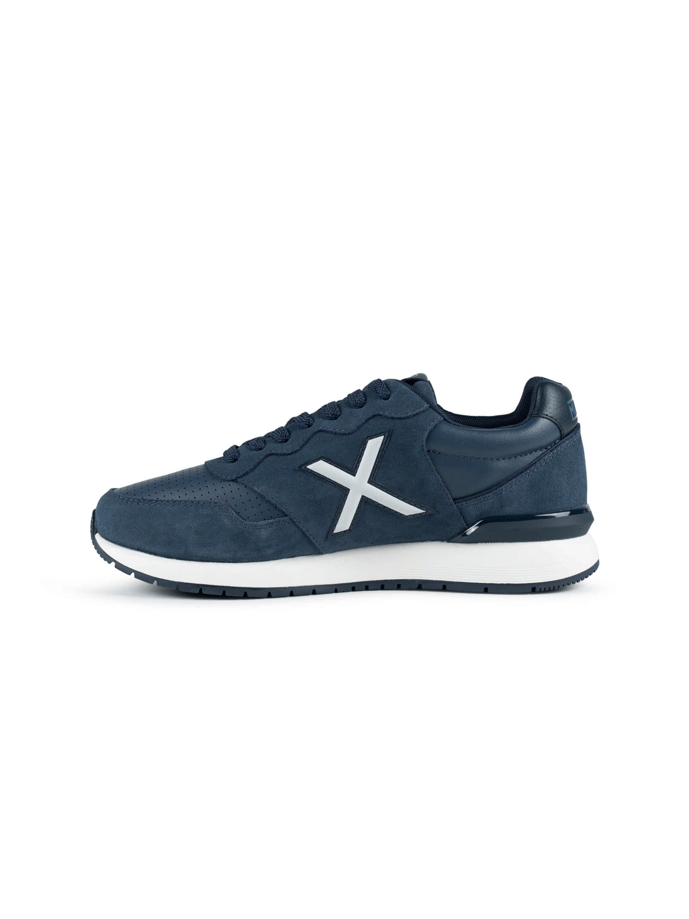 Baskets basses 'DASH' MUNICH en bleu : devant