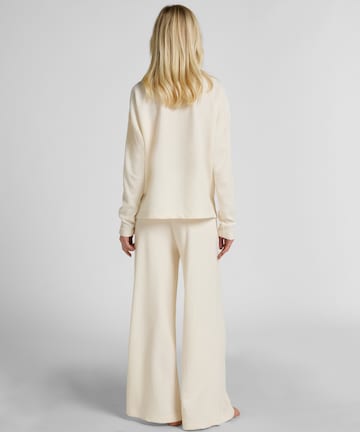 Hunkemöller Wide leg Broek 'Tracey' in Wit