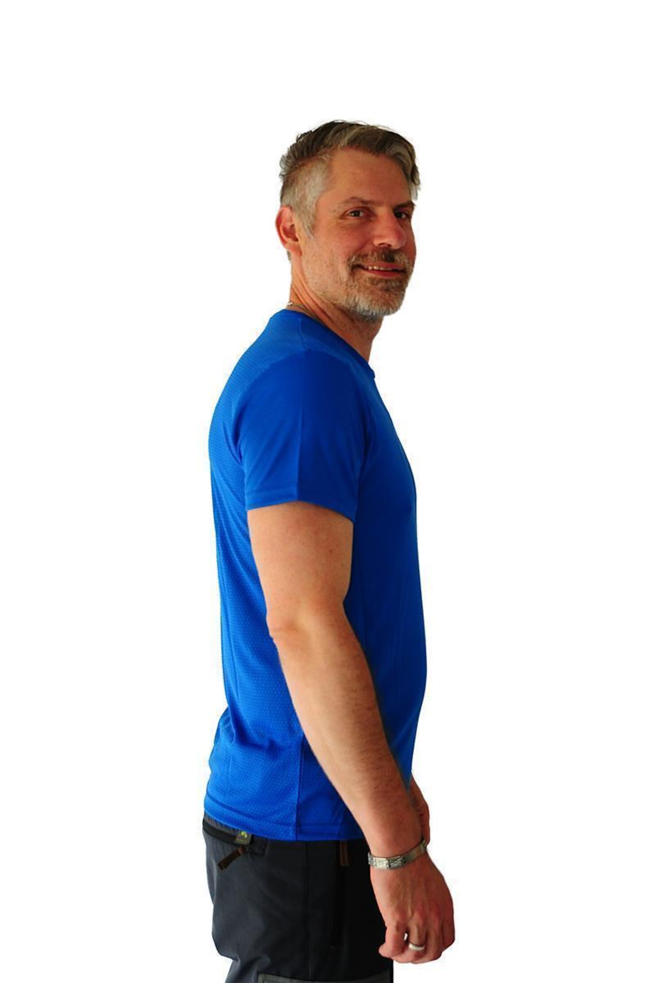 Joluvi Sportshirt 'Duplex' in Blau