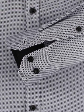 VENTI Slim fit Button Up Shirt in Grey