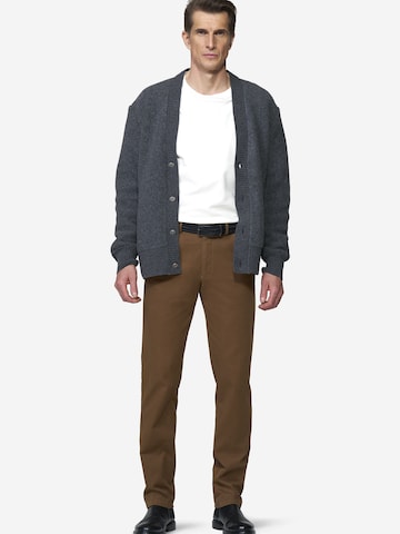 Regular Pantalon chino 'Chicago 2-5627' MEYER en marron