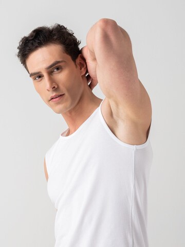 Burnell & Son Undershirt 'Ärmelloses Rundhals Unterhemd' in White