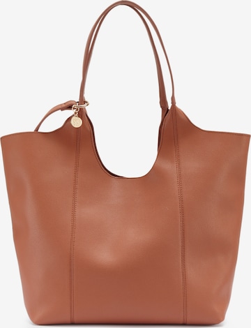 Apple of Eden Shopper 'Valetta' in Braun: Vorderseite