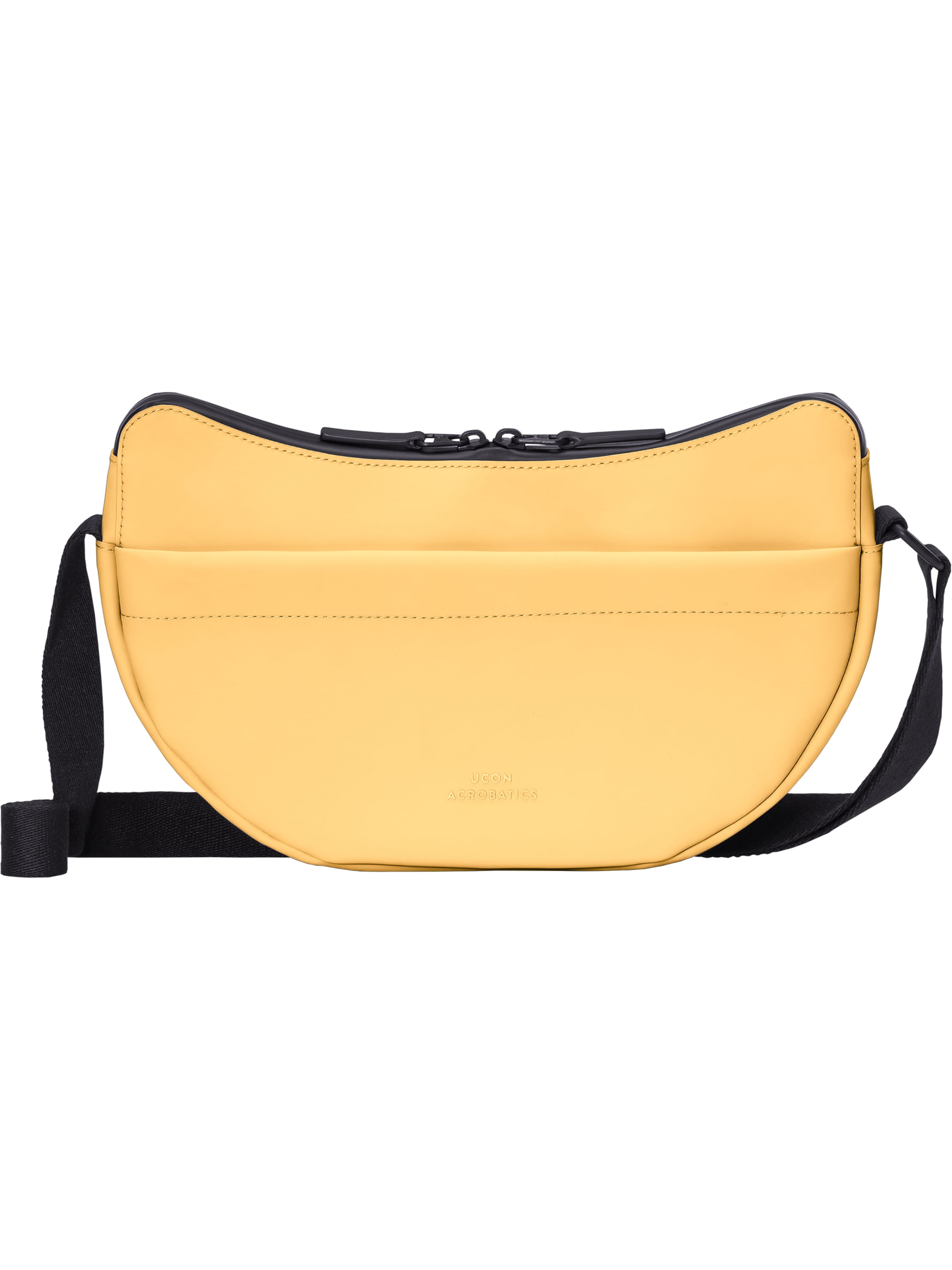 Ucon Acrobatics Crossbody Bag 'Alva Medium Lotus Infinity' in Yellow: front