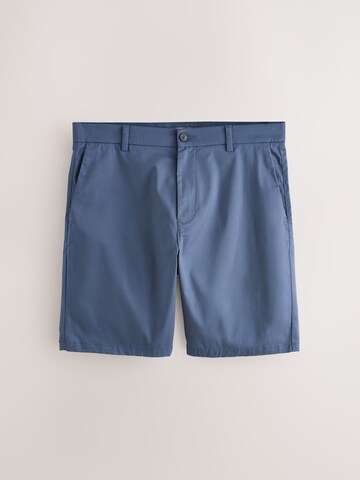 Next - Regular Calças chino em azul