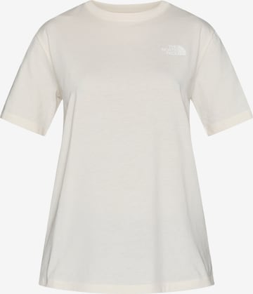 THE NORTH FACE - Camiseta 'EVOLUTION BOX NSE' en blanco: frente
