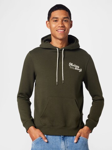 BLEND Sweatshirt in Green: front