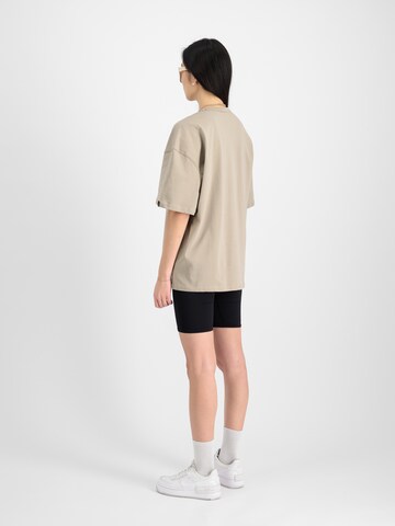 T-shirt ALPHA INDUSTRIES en beige