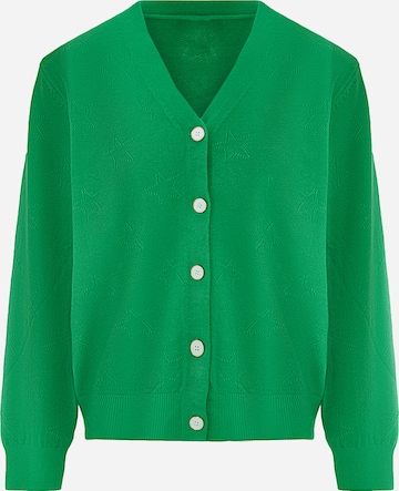 aleva - Casaco de malha em verde: frente