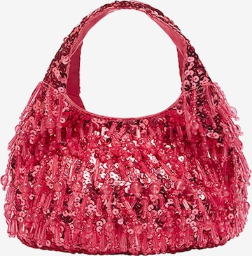 Pull&Bear Käsilaukku värissä vaaleanpunainen: edessä