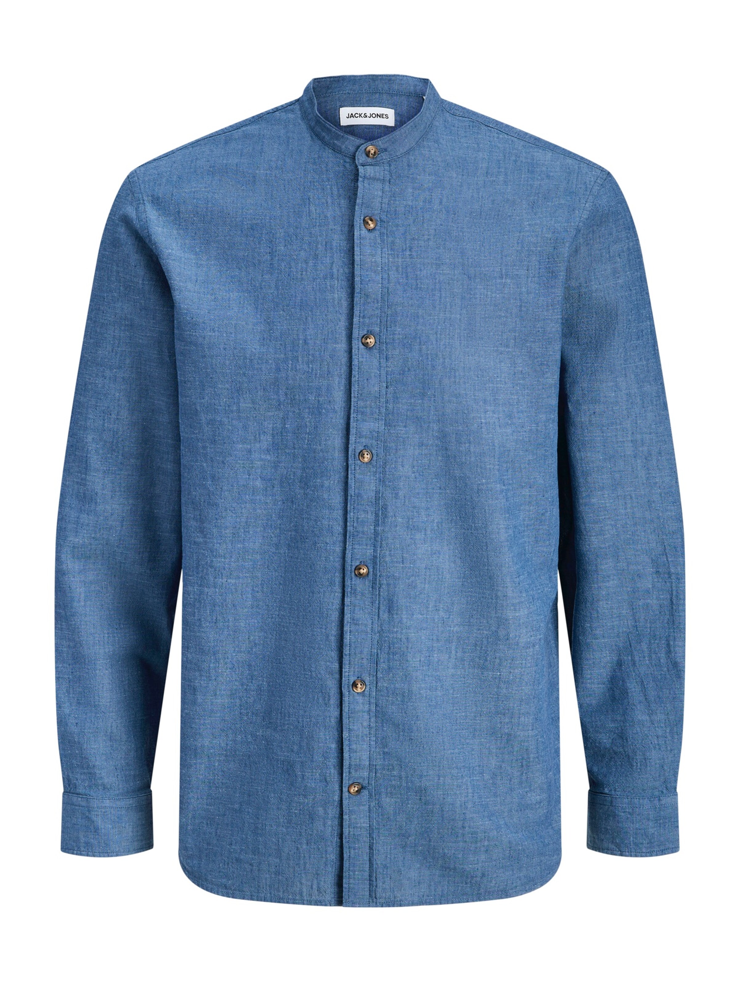 zils JACK & JONES Krekls 'JJESummer': no priekšpuses