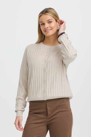 Fransa - Cárdigan en beige: frente
