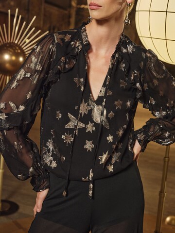 love & roses Blouse in Black