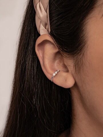 Hey Happiness Ohrringe 'Trinity Cuff' in Silber