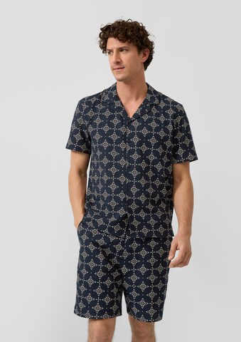 s.Oliver Regular Trousers 'Detroit' in Blue: front