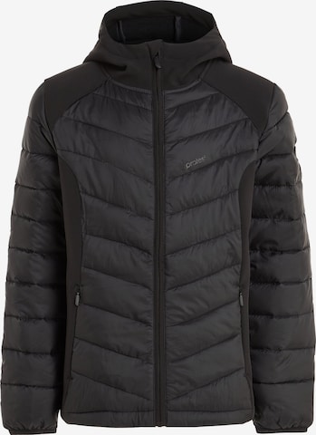PROTEST Winter jacket 'PRTCHARON JR' in Black: front