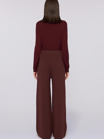 Trussardi - Pierna ancha Pantalón en marrón