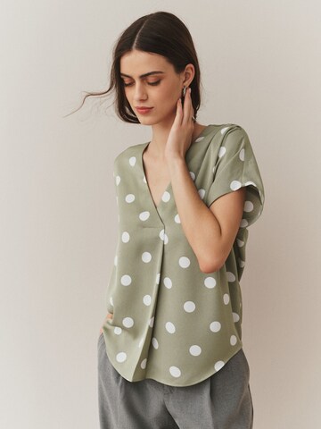 Next - Blusa em verde: frente
