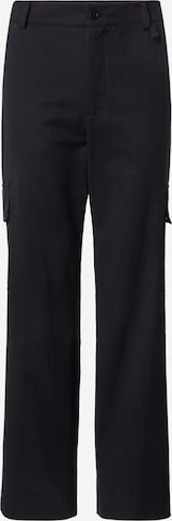 juoda Karl Lagerfeld Standartinis Laisvo stiliaus kelnės: priekis