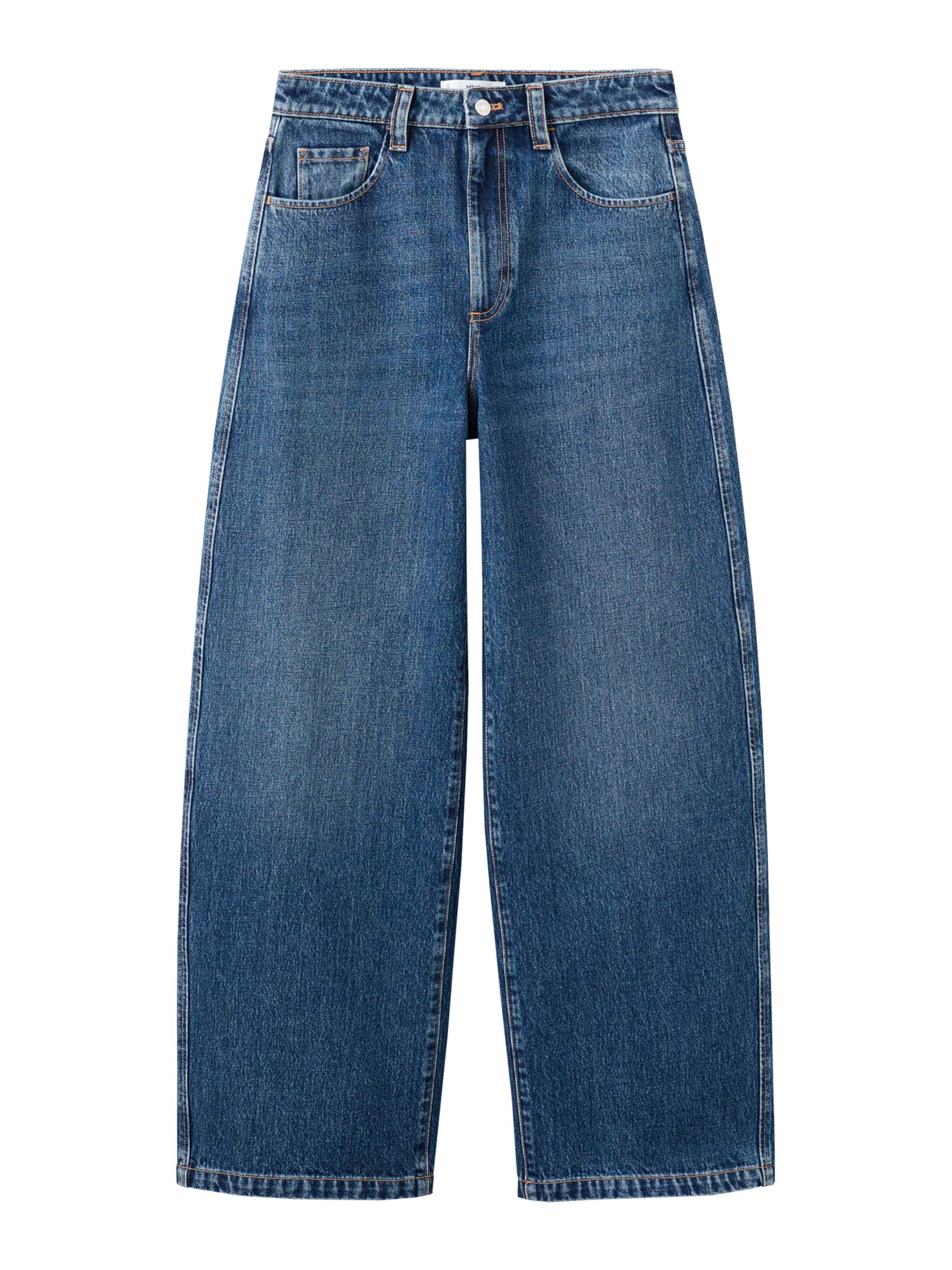 Loosefit Jean 'CLEMENCE' MANGO en bleu : devant