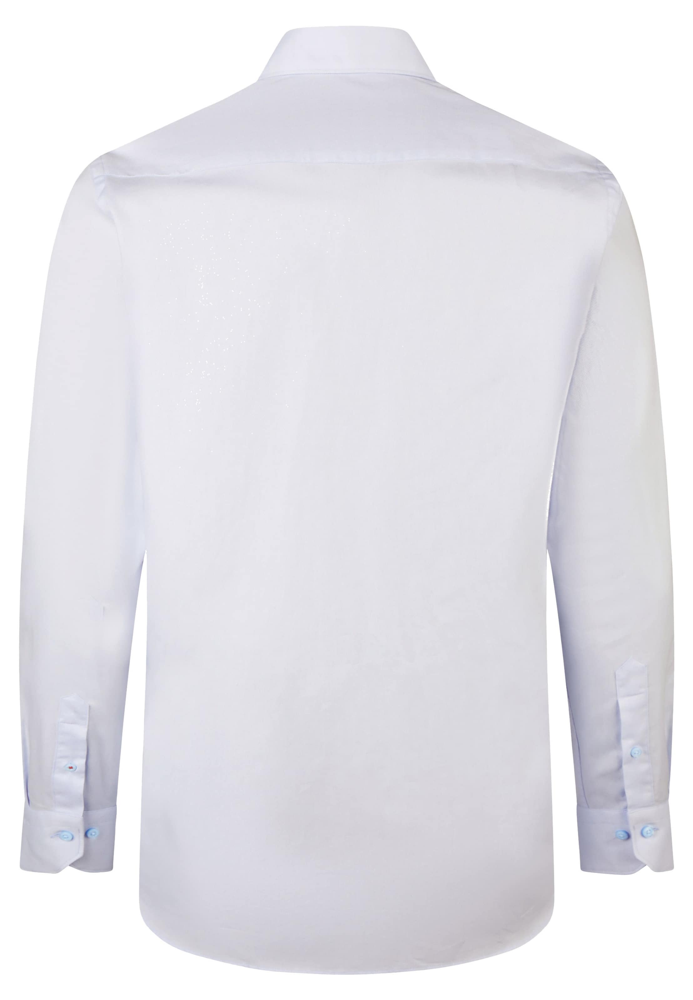 HECHTER PARIS Regular fit Zakelijk overhemd 'Kent MF' in Blauw