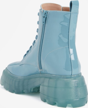 Bottines à lacets 'GELI COMBAT' Katy Perry en bleu