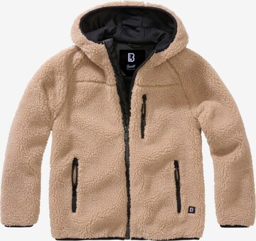 Brandit Between-Season Jacket in Beige: front