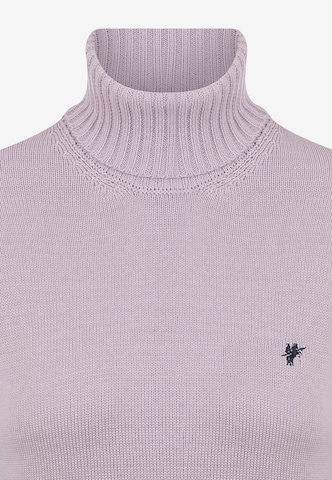 DENIM CULTURE Sweter 'Estelle' w kolorze fioletowy