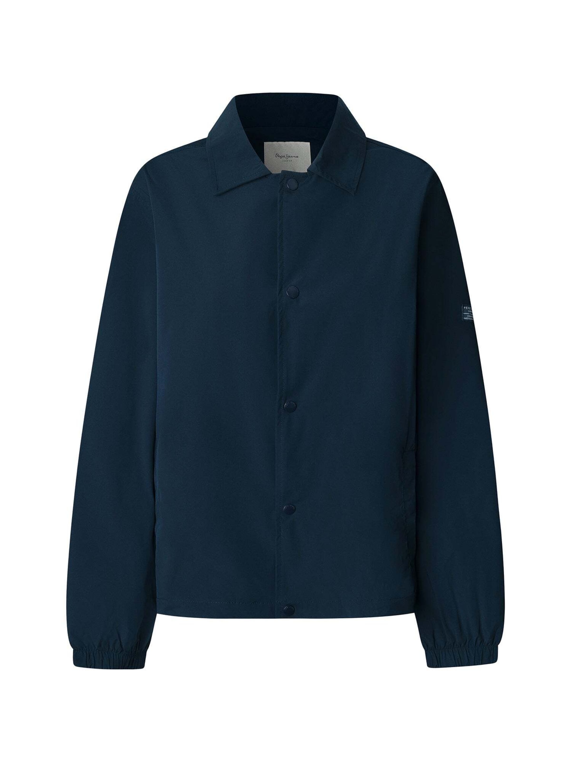 Pepe Jeans Between-Season Jacket 'Sherman' in Blue: front
