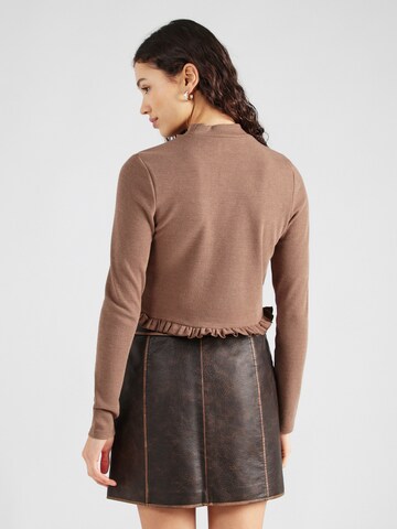 ABOUT YOU Shirt 'Elmira' in Brown