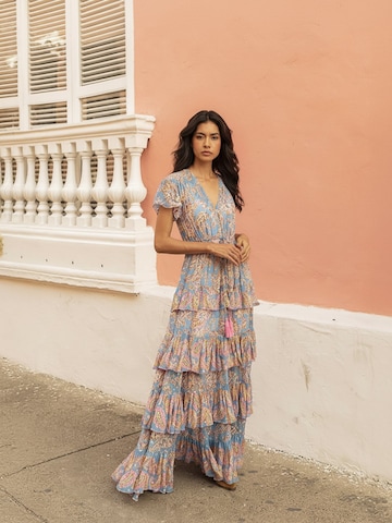 Robe 'Robe Longue Anakarina' Miss June en bleu