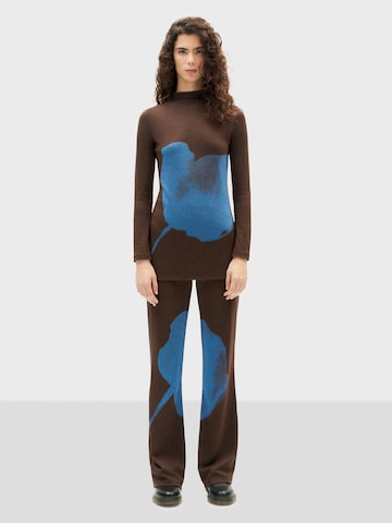 Thinking MU Loose fit Trousers 'Naia' in Brown