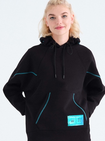 Rockupy Sweatshirt 'Hadia' in Schwarz