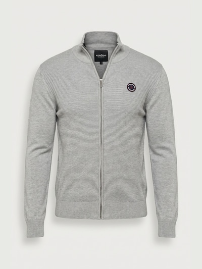 KOROSHI Knit cardigan in L in Mottled grey, Item view